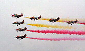 La Patrulla Águila del Ejército del Aire. |  David Alonso Rincón