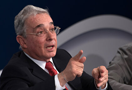 Álvaro Uribe, expresidente de Colombia. | David Alonso Rincón