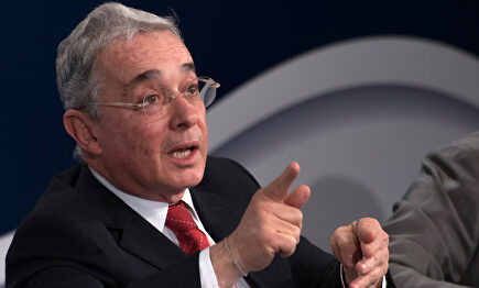 Álvaro Uribe, expresidente de Colombia. | David Alonso Rincón
