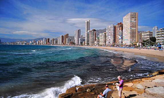 Dos extranjeros en Benidorm, Comunidad Valenciana | Flickr/ Stephen