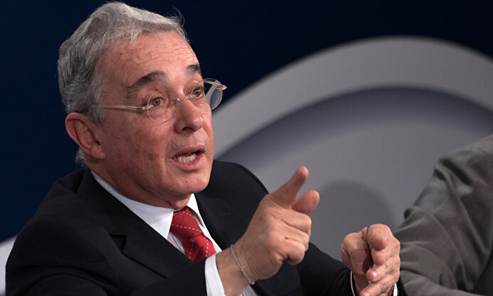 Álvaro Uribe, expresidente de Colombia. | David Alonso Rincón
