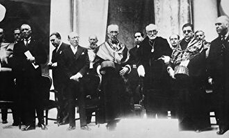 Miguel de Unamuno, en la Universidad de Salamanca |  Cordon Press