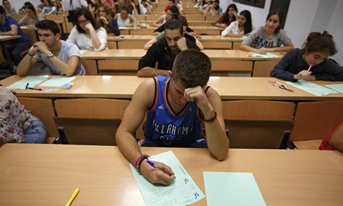 Un examen de selectividad |  Cordon Press