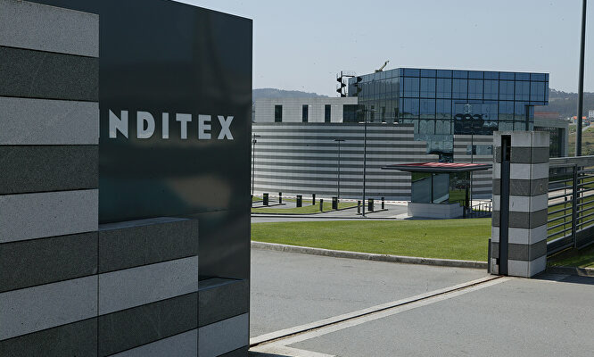 Vista parcial de la sede de Inditex en el polígono de Sabón. | INDITEX
