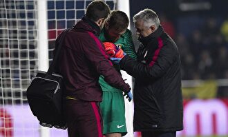 Oblak ya tuvo problemas con uno de sus hombros. | EFE