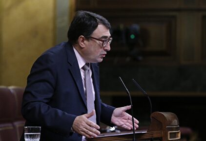 Aitor Esteban, este miércoles | EFE