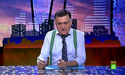 Una imagen de archivo, de El Gran Wyoming, durante un programa de 'El Intermedio'. | Atresmedia