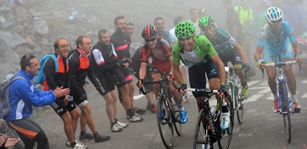 Imagen de una de las últimas ediciones de la Vuelta. | EFE