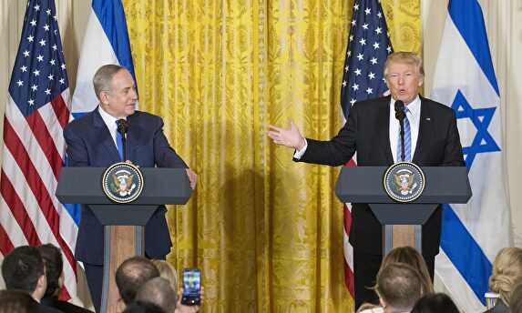 Netanyahu y Trump en una imagen de archivo. | EFE