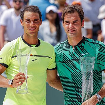 Rafa Nadal y Roger Federer. | Archivo