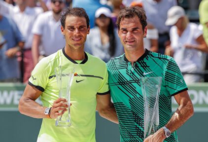 Rafa Nadal y Roger Federer. | Archivo