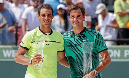 Rafa Nadal y Roger Federer. | Archivo