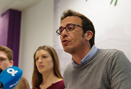 El alcalde de Cádiz, Kichi. |  Twitter: @JM_Kichi