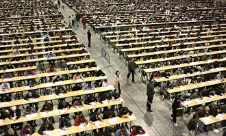 Imagen de unas oposicones |  EFE