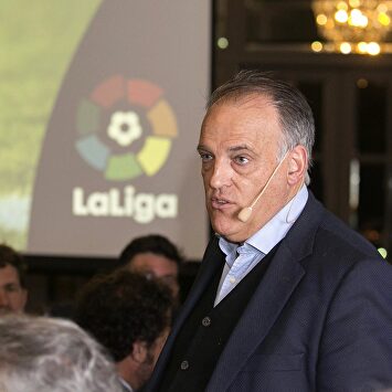 Javier Tebas, presidente de LaLiga. | EFE/Archivo