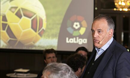Javier Tebas, presidente de LaLiga. | EFE/Archivo