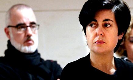 Alfonso Basterra y Rosario Porto, durante el juicio. | Antena 3