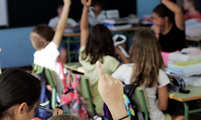 Escolares en clase | K. DELGADO