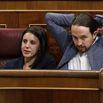 Irene Montero y Pablo Iglesias | EFE