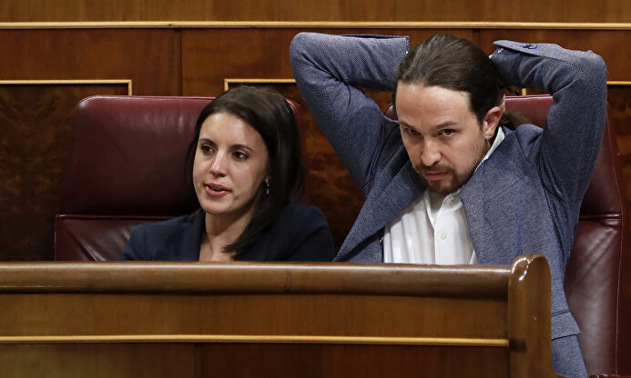 Irene Montero y Pablo Iglesias | EFE