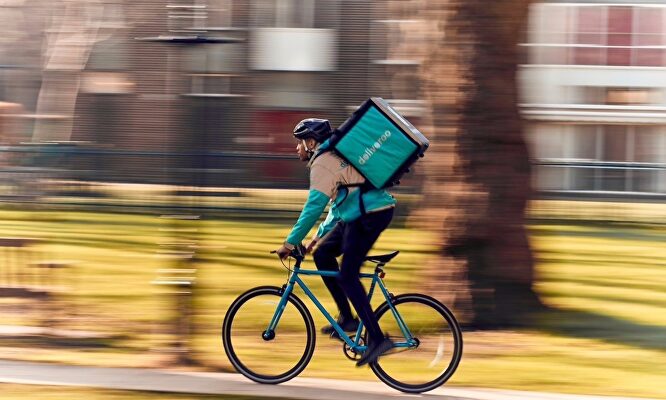 'Rider' de Deliveroo |  Europa Press