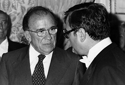 Santiago Carrillo y Rodolfo Martín Villa. | Cordon Press