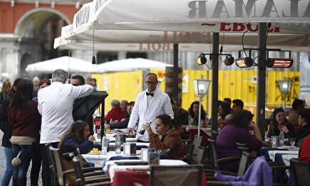 Terraza de un restaurante | Archivo