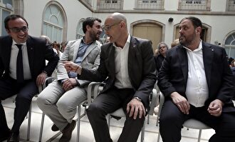 Romera y Junqueras, en una imagen de archivo. | EFE