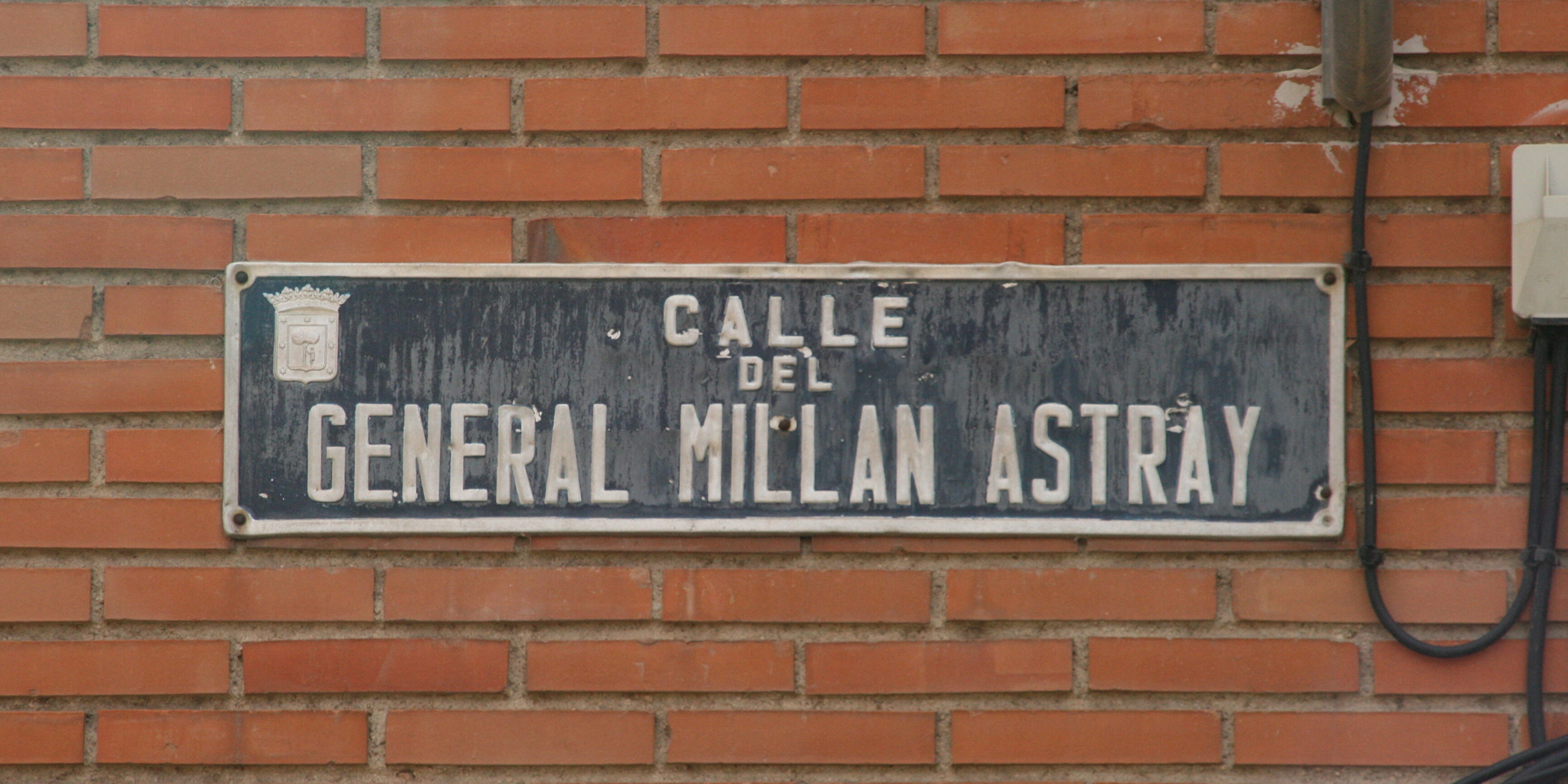 Madrid restituye el nombre de la calle General Millán Astray - Vimarsana News