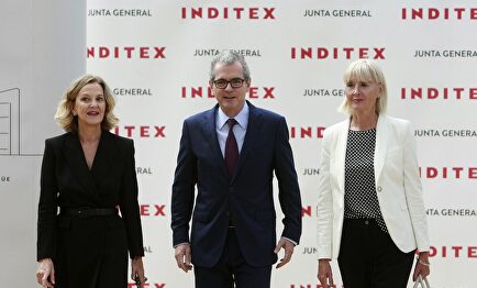 Pablo Isla, durante una Junta General de Inditex |  Inditex