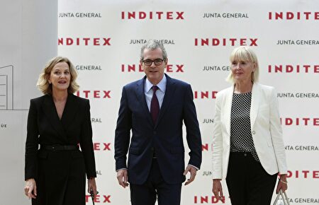 Pablo Isla, durante una Junta General de Inditex |  Inditex