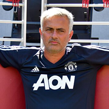 José Mourinho, en su etapa en el Manchester United. |  Cordon Press