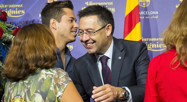 Bartomeu dice que el Barcelona valorará abandonar la Liga española