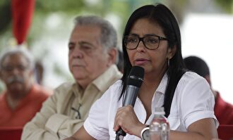 Delcy Rodríguez, en una imagen de archivo. |  EFE