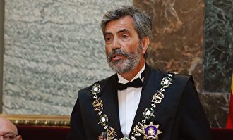 El presidente en funciones del CGPJ y del Tribunal Supremo, Carlos Lesmes |  Europa Press