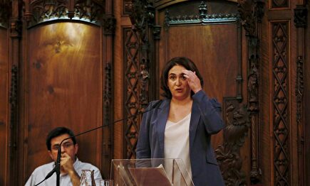 Ada Colau en una foto de archivo. |  EFE