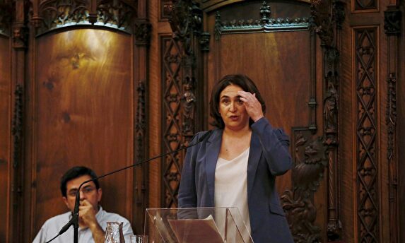 Ada Colau en una foto de archivo. |  EFE