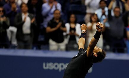 Rafa Nadal en el US Open. | Archivo