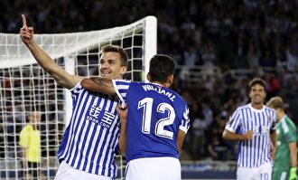 Diego Llorente en su etapa en la Real Sociedad | EFE