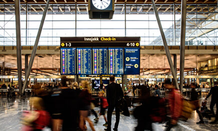 Una imagen del aeropuerto de Oslo. |  David Alonso Rincón