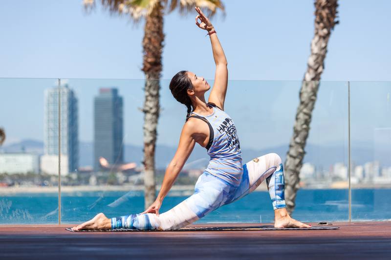 hacer gimnasio o entrenar con cintura alta Pantalones de yoga para mujer Wecrayon correr resistentes a los rayos UV para hacer deporte 