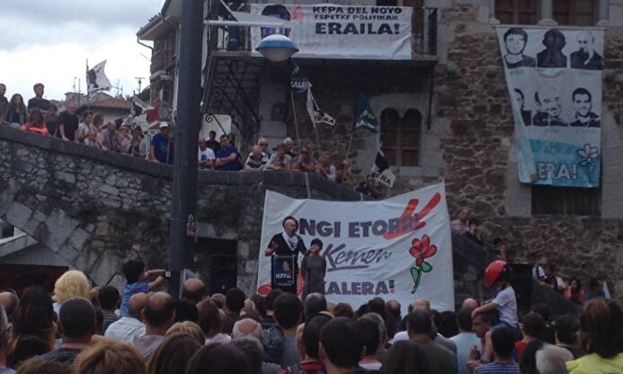 Homenaje a un etarra en Ondárroa. | COVITE