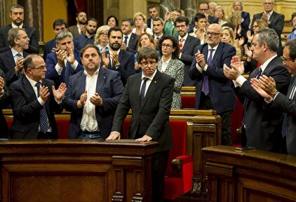 El expresidente catalán, Carles Puigdemont |  EFE