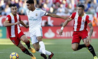 Achraf con el Real Madrid ante el Girona. | EFE