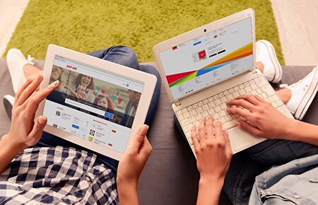 Aplicación en ordenador de Just Eat |  Europa Press