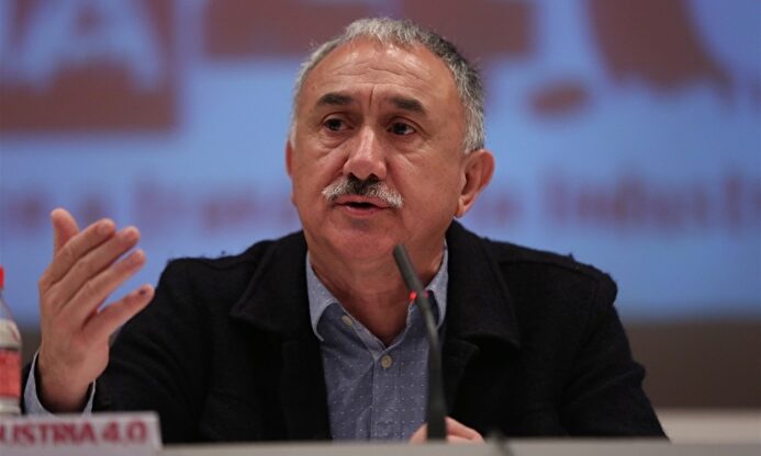 El secretario general de UGT, Pepe Álvarez |  Europa Press