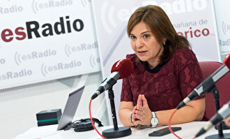 Isabel Bonig, en esRadio. |  David Alonso Rincón