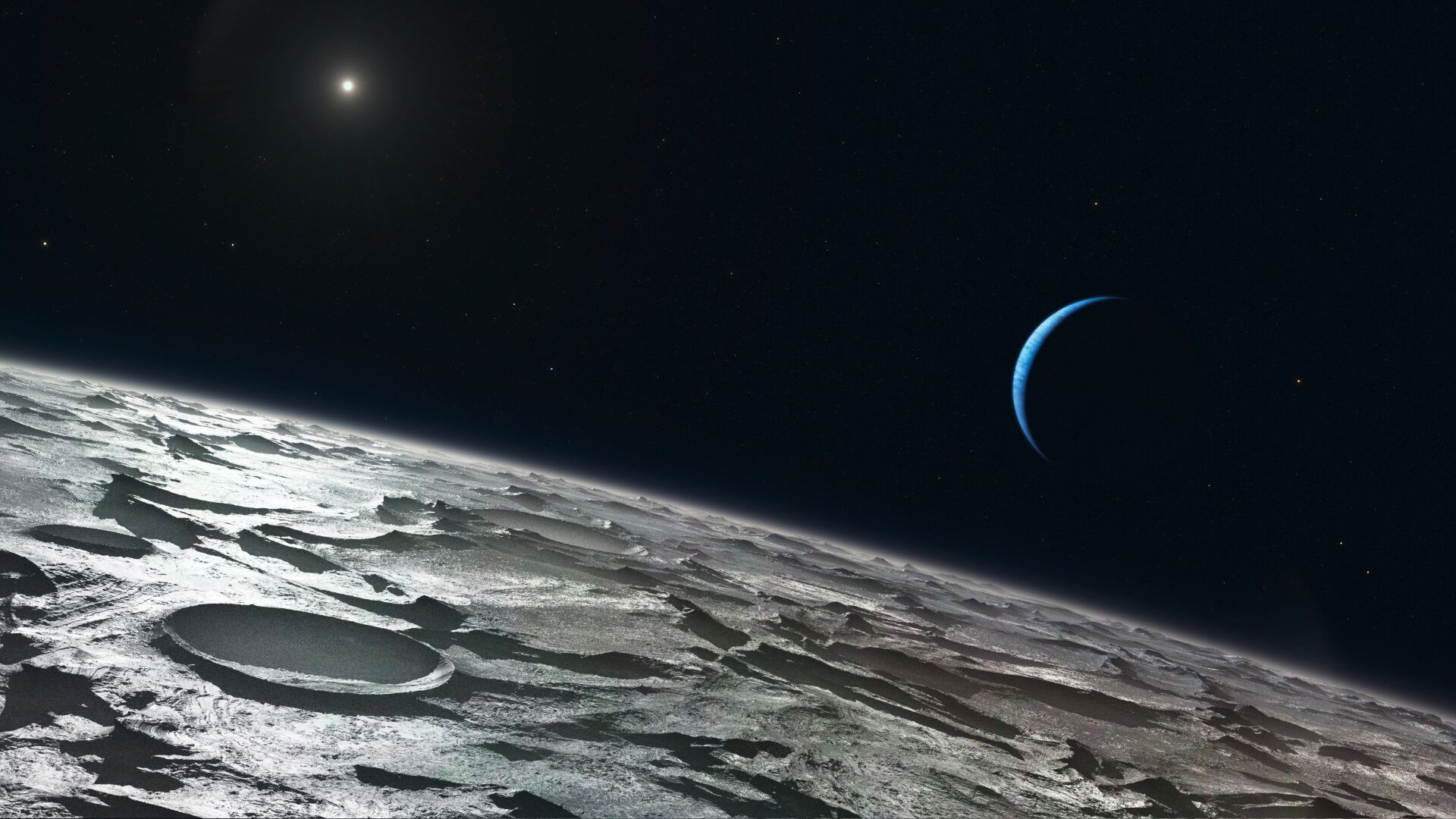 Tritón llevó el caos a las lunas de Neptuno Libertad Digital
