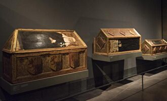 Piezas del Monasterio de Sijena que se exponían en el Museo de Lérida |  EFE / Arvchivo