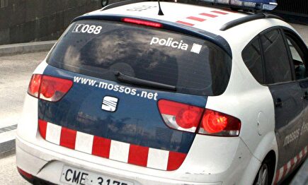 Vehículo de los Mossos d'Esquadra. |  EFE